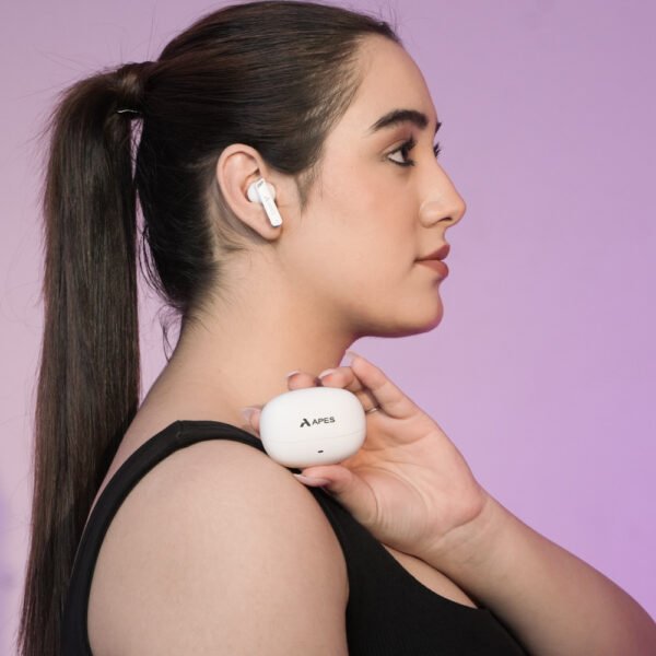APES Blaze TWS | Wireless Bluetooth Earbuds | 10mm Drivers | 10 Min Charge = 3H Play | 5.5H Playback - Image 2