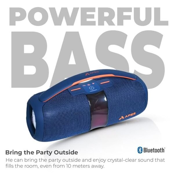 APES BlastOutdoor Speaker | 40W Bluetooth Party Speaker with RGB Lights & 8H Playtime - Image 15