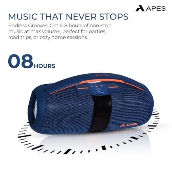 APES BlastOutdoor Speaker | 40W Bluetooth Party Speaker with RGB Lights & 8H Playtime - Image 17