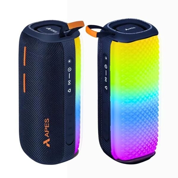 APES Lightwave Speaker | Wireless Bluetooth Speaker with TWS Couplet, RGB Lights & 8H Playtime - Image 16