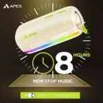 APES Lightwave Speaker | Wireless Bluetooth Speaker with TWS Couplet, RGB Lights & 8H Playtime - Image 26