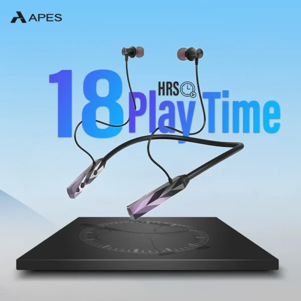 APES NeckBeat Neckband – 18H Playtime, 10mm Drivers, BT 5.3 - Image 5