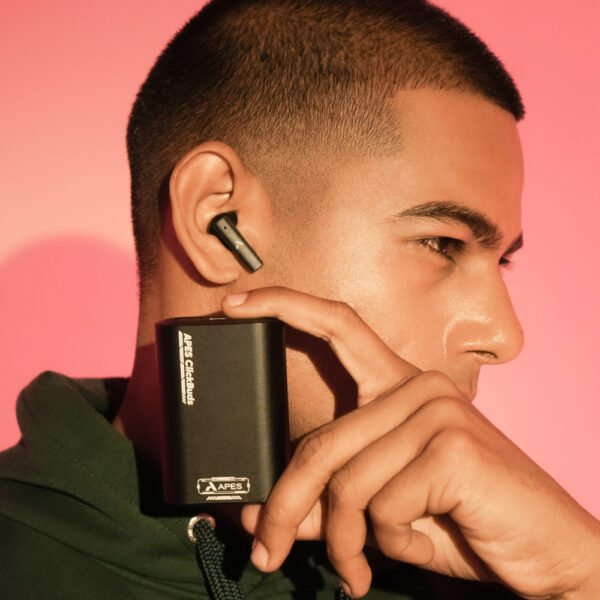 APES ClickBuds TWS | 13mm Dynamic Drivers | 7Hrs Playtime | ENC | Bluetooth Wireless Earbuds - Image 3