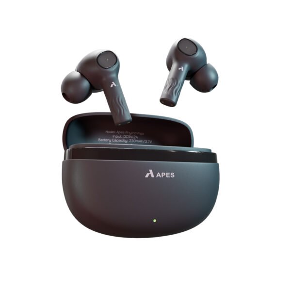 APES Rhythmraja TWS | Wireless Bluetooth Earbuds with ANC & ENC | 8mm Drivers | V5.4 Bluetooth - Image 2