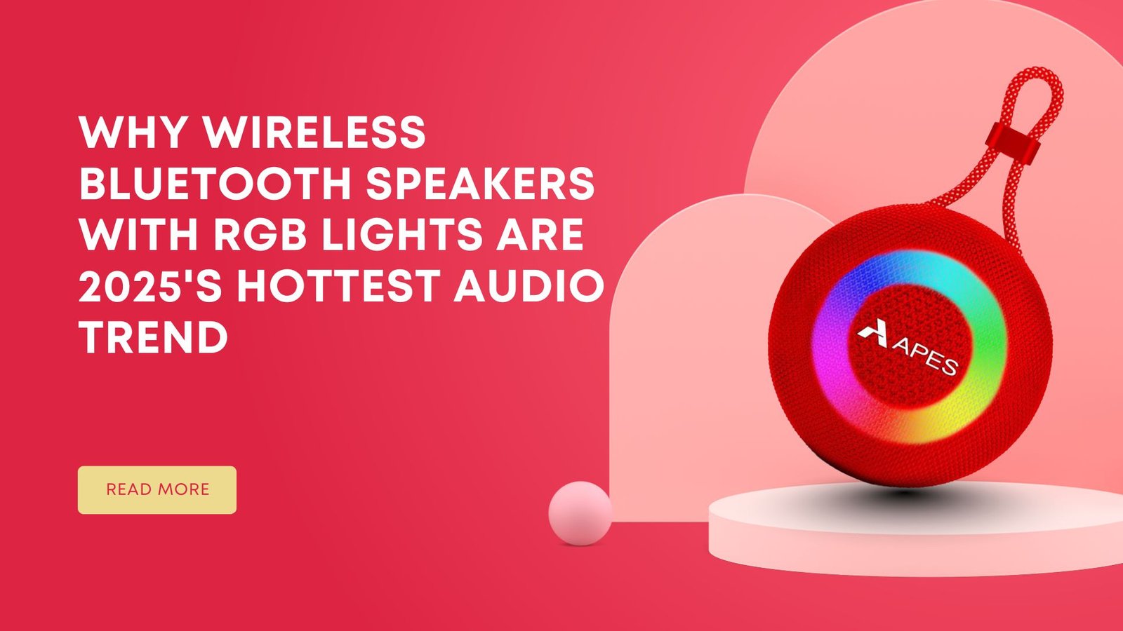 Why Wireless Bluetooth Speakers with RGB Lights Are 2025’s Hottest Audio Trend