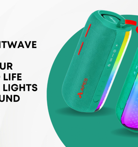 APES Lightwave Speaker: Bring Your Music to Life with RGB Lights & TWS Sound